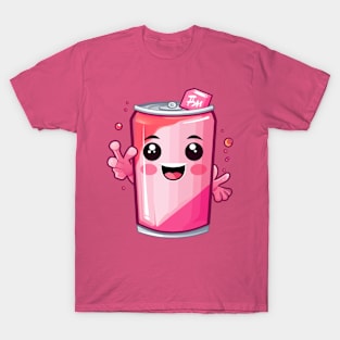 Soft drink cute T-Shirt cute giril T-Shirt